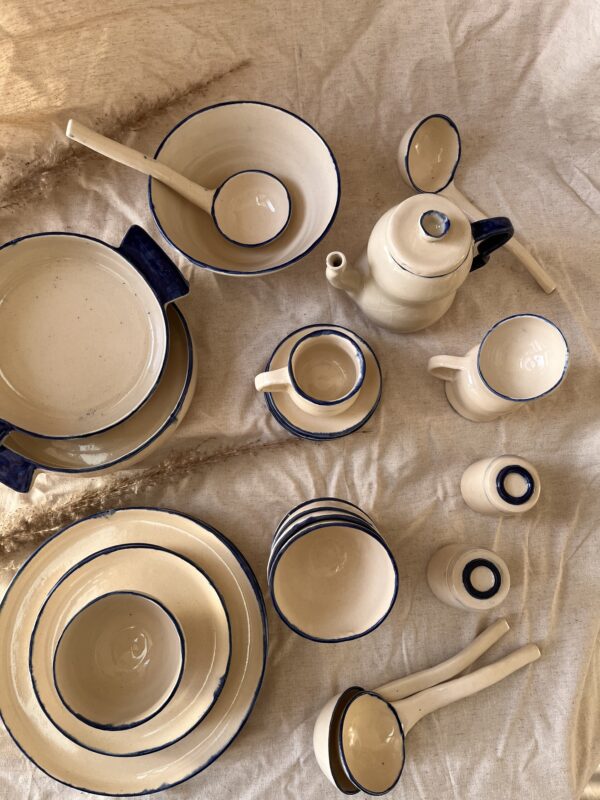 Blue Accent- Dinner Set - Image 3