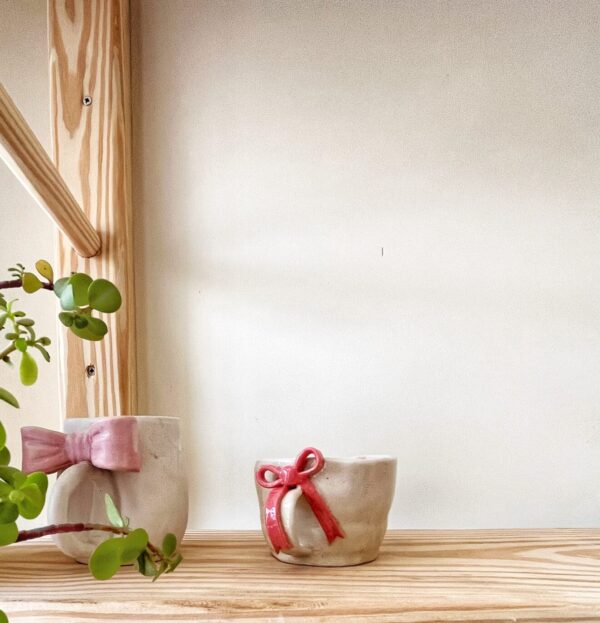 Pink Bow Mug - Image 2