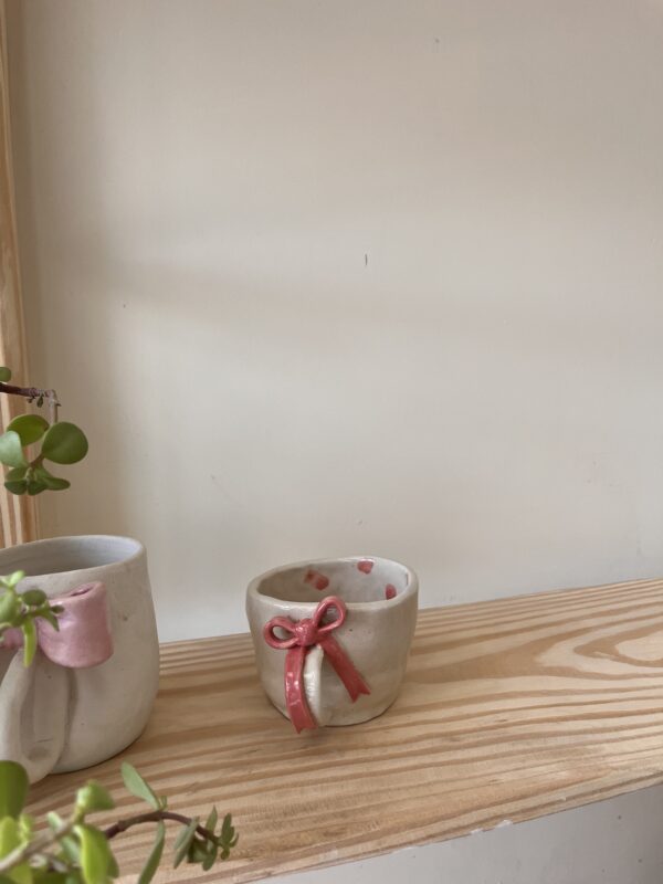 Pink Bow Mug - Image 3